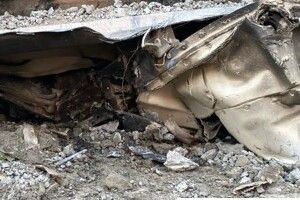 Цілеспрямований удар росіян: на території «Охматдиту» знайшли уламок двигуна ракети Х-101