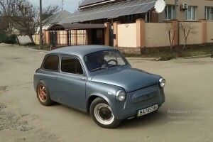 Легендарний «Запорожець» перетворили у електрокар (Фото)