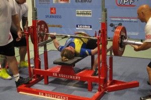 Українка встановила світовий рекорд у жимі штанги лежачи