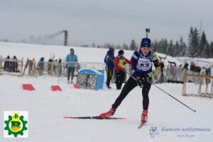 Двоє волинських біатлоністів фінішували за крок до нагород на Всеукроаїнських змаганнях