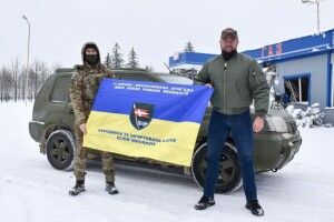 Луцьк передав на фронт велику партію допомоги (Фото)