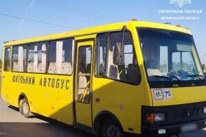 На Волині зловили п’яного водія шкільного автобуса