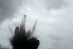 Волинські тероборонівці на фронті підбили російський танк (Відео моменту)