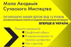 У Луцьку восени запрацює Мала Академія Сучасного Мистецтва