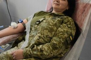 «Моя кров врятує чиєсь життя»: прикордонники західних рубежів здали кров для поранених воїнів