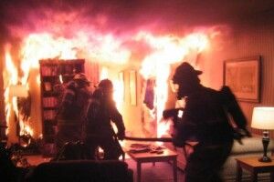 У Луцьку згоріла трьохкімнатна квартира