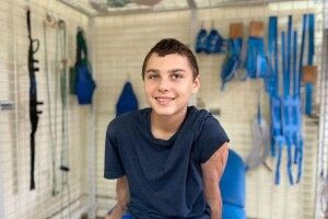 Лікарі врятували хлопчика з Бахмута, який отримав інфаркт мозку через удар ракетою