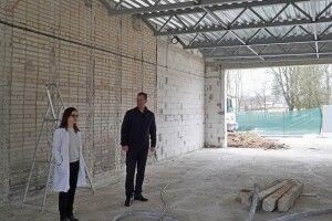 У Володимирі за 27 мільйонів будують нове приймальне відділення у лікарні