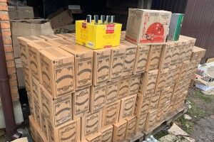 У Нововолинську вилучили контрафактний алкоголь на суму 400 тисяч гривень (фото)