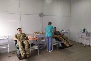 Військовослужбовці долучилися до акції «Брати по крові»