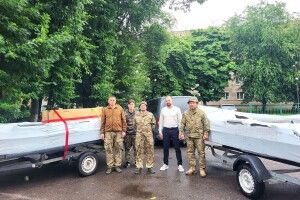 Захиснику з Ковеля придбали водний транспорт для стримування ворога на Херсонському напрямку