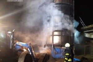 На Волині сталася пожежа