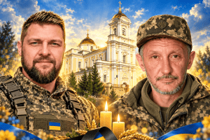 У головному соборі ПЦУ Луцька сьогодні стоятимуть дві труни із загиблими воїнами