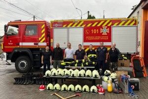 Волинські рятувальники отримали гуманітарну допомогу з Німеччини