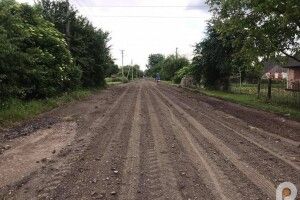 На Волині селяни самі зібрали гроші, аби вирівняти дорогу (Фото)