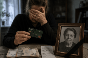 Не сказала, що мати померла –  і забирала її пенсію