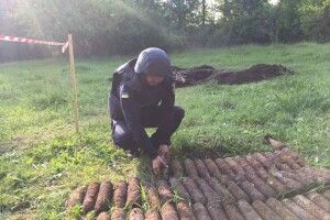 На Вінниччині знайшли понад 600 боєприпасів Другої світової війни