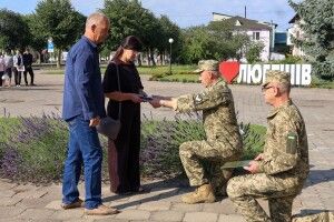 Рідним загиблого Героя з Волині вручили його посмертну нагороду