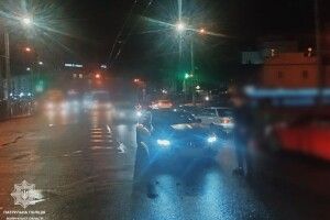 В обласному центрі Волині водій утік із місця ДТП