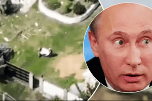 Мережу розриває відео, де російські солдати крадуть пральну машинку в українців (Відео)