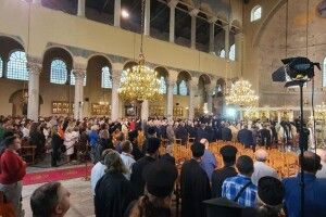 Волинський священик та капелан Олександр Вронський був на історичній літургії у Салоніках