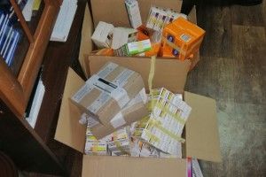 На Волині в пункті пропуску виявили медпрепарати на понад 250 тисяч гривень (Фото, відео)