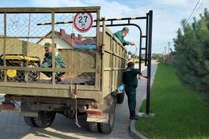 У Луцькому районі демонтували незаконні шлагбауми