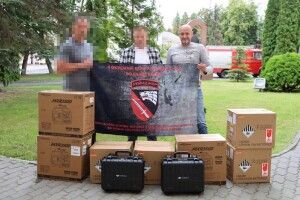 Луцька громада передала чергову партію обладнання для потреб фронту