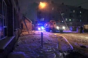 У Луцьку вночі горіла хімчистка