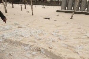 Жовтий сніг в Одеській області: винна Африка