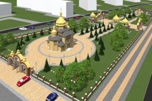 Завтра у Волновасі Митрополит Михаїл освятить накупольні хрести для новозбудованого храму
