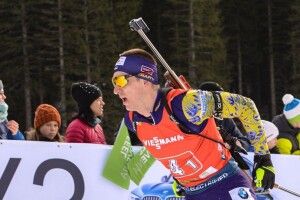 Українські біатлоністи фінішували п'ятими у змішаній естафеті в Антхольці