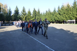 Понад 100 волинян урочисто провели на службу в Збройні сили України