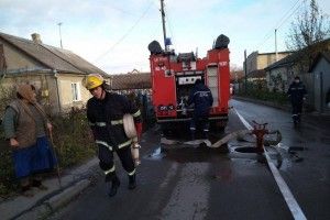 На Волині горіло підприємство