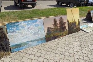 Виставка робіт учасників Всеукраїнського пленера малярства «Сваловичі-2018»  у Любешові