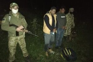 У нічному лісі прикордонний собака допоміг знайти нелегальних мігрантів 