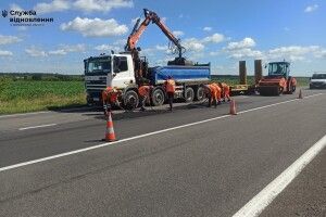 На дорогах Волині тривають роботи з підвищення безпеки руху (Фото)