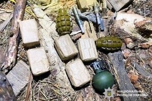 На Рівненщині у 29-річного чоловіка знайшли цілий арсенал зброї у підсобці