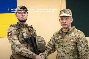 Сержант з Волині отримав «Золотий хрест» від Головнокомандувача ЗСУ