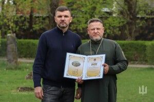 Духовного наставника волинської «сотки» відзначили у Верховній Раді