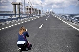 МЗС України висловило рішучий протест з приводу відкриття окупантами мосту через Керченську протоку