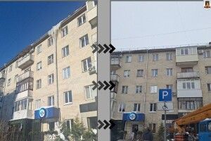 На одній із вулиць Луцька ліквідували ще одну крижану загрозу