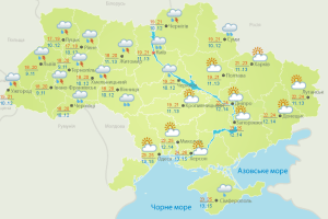 Погода: то дощ буде йти до Бабиного літа? (Карти гідрометеоцентру)