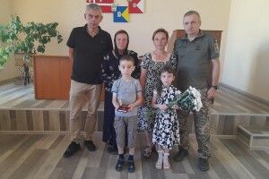 Родині полеглого Героя з Волині вручили його посмертну відзнаку