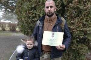 Захисник з Волині отримав відзнаку Президента «За оборону України» 
