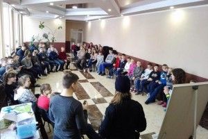 Зі слабозорими дітьми говорили про насильство