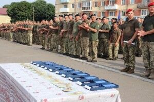 Бійці 14 бригади повернулися із зони бойових дій на місце дислокації