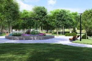 У місті на Волині оновлюють парки та сквери завдяки міжнародному проєкту з ЄС