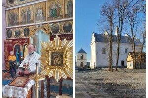 В селі на Волині вперше провели церковну службу українською мовою