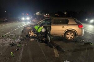 Аварія у Луцькому районі: травмувалися 19-річні мотоцикліст та пасажирка